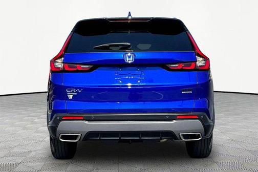 Blue Metallic 2024 Honda CR-V Hybrid Sport Touring AWD