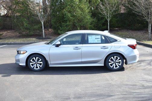 Solar Silver Metallic 2026 Honda Civic LX