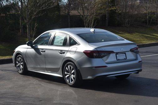 Solar Silver Metallic 2026 Honda Civic LX