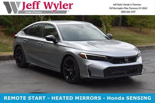 Solar Silver Metallic 2026 Honda Civic Sport