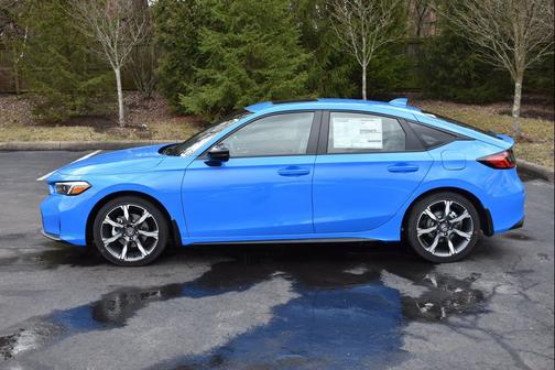 Boost Blue Pearl 2026 Honda Civic Hybrid Sport Touring