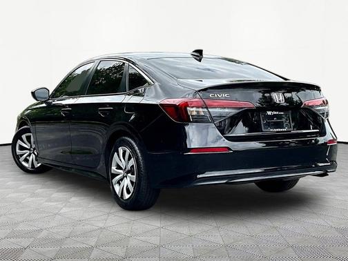 Crystal Black Pearl 2025 Honda Civic LX