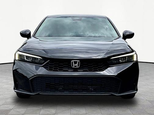 Crystal Black Pearl 2025 Honda Civic LX