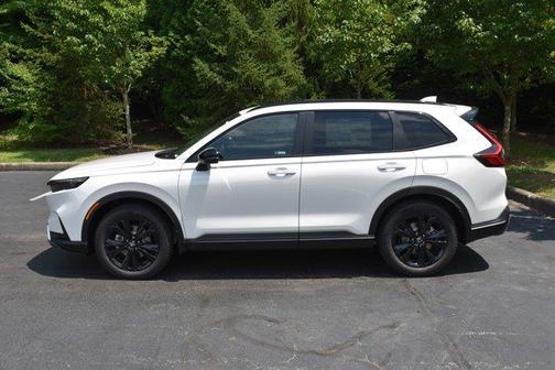 Platinum White Pearl 2026 Honda CR-V Hybrid Sport Touring AWD