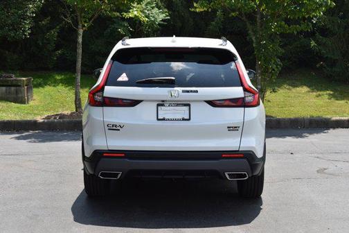Platinum White Pearl 2026 Honda CR-V Hybrid Sport Touring AWD