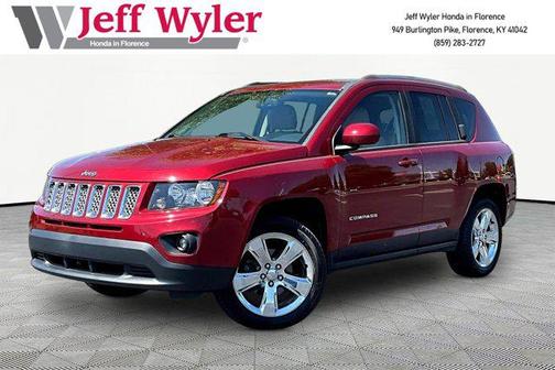 Deep Cherry Red Crystal Pearlcoat 2014 Jeep Compass Latitude