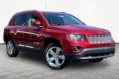 Deep Cherry Red Crystal Pearlcoat 2014 Jeep Compass Latitude