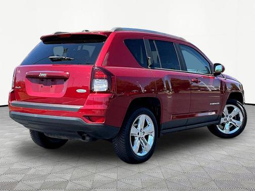 Deep Cherry Red Crystal Pearlcoat 2014 Jeep Compass Latitude