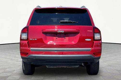 Deep Cherry Red Crystal Pearlcoat 2014 Jeep Compass Latitude