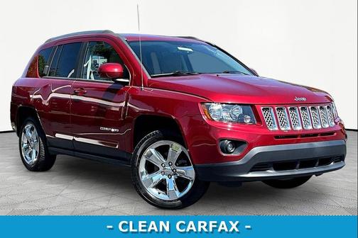 Deep Cherry Red Crystal Pearlcoat 2014 Jeep Compass Latitude