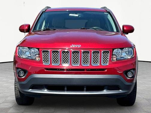 Deep Cherry Red Crystal Pearlcoat 2014 Jeep Compass Latitude