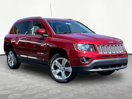 Deep Cherry Red Crystal Pearlcoat 2014 Jeep Compass Latitude