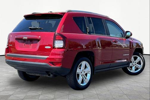 Deep Cherry Red Crystal Pearlcoat 2014 Jeep Compass Latitude