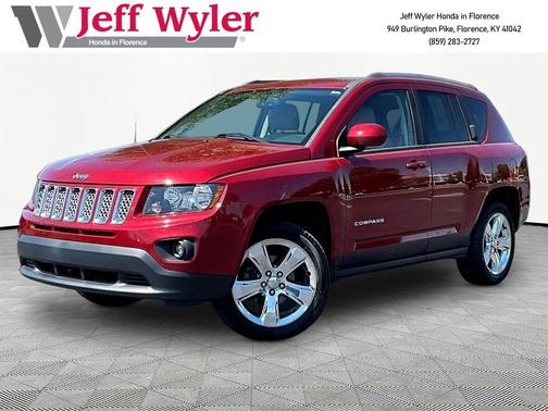 Deep Cherry Red Crystal Pearlcoat 2014 Jeep Compass Latitude