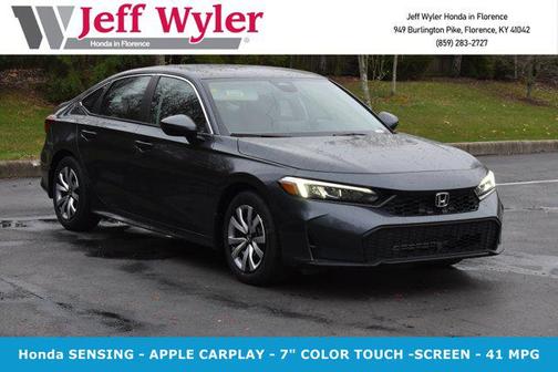 Meteorite Gray Metallic 2026 Honda Civic LX