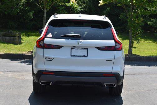 Platinum White Pearl 2026 Honda CR-V Hybrid Sport AWD