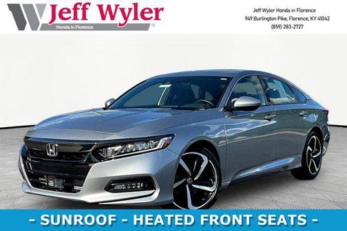 Lunar Silver Metallic 2019 Honda Accord Sport 2.0T