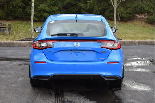 Boost Blue Pearl 2026 Honda Civic Hybrid Sport Touring