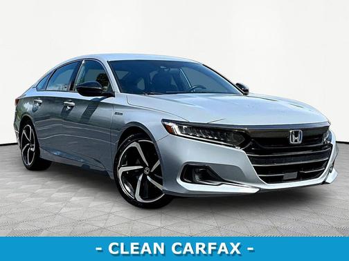 Sonic Gray Pearl 2022 Honda Accord Hybrid Sport