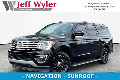 Agate Black Metallic 2019 Ford Expedition Max Limited
