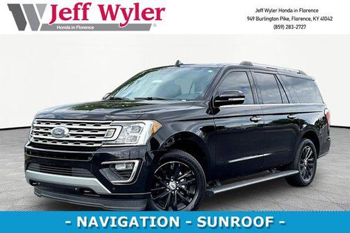 Agate Black Metallic 2019 Ford Expedition Max Limited
