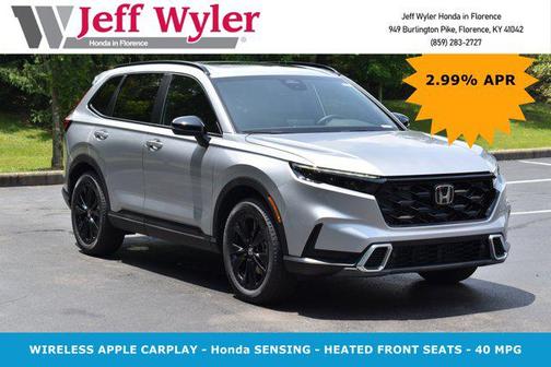 Solar Silver Metallic 2026 Honda CR-V Hybrid Sport Touring AWD