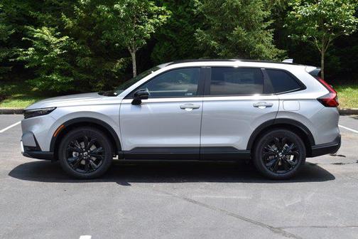 Solar Silver Metallic 2026 Honda CR-V Hybrid Sport Touring AWD