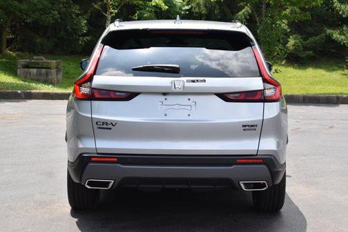 Solar Silver Metallic 2026 Honda CR-V Hybrid Sport Touring AWD