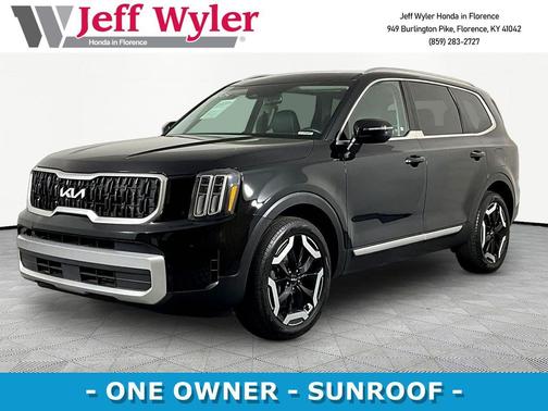 Ebony Black 2024 Kia Telluride EX