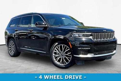 Diamond Black Crystal Pearlcoat 2021 Jeep Grand Cherokee L Summit Reserve
