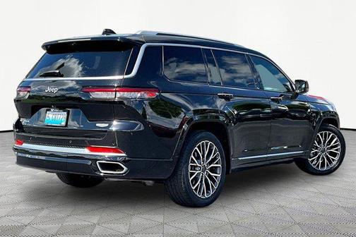 Diamond Black Crystal Pearlcoat 2021 Jeep Grand Cherokee L Summit Reserve