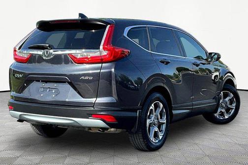 Gray 2017 Honda CR-V EX-L