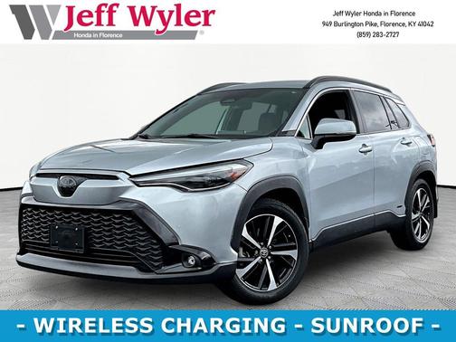 Sonic Silver 2024 Toyota Corolla Cross Hybrid S