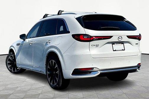 Rhodium White Premium 2024 Mazda CX-90 3.3 Turbo S
