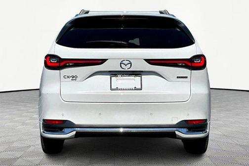 Rhodium White Premium 2024 Mazda CX-90 3.3 Turbo S