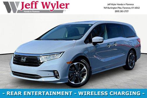 Gray 2024 Honda Odyssey Elite