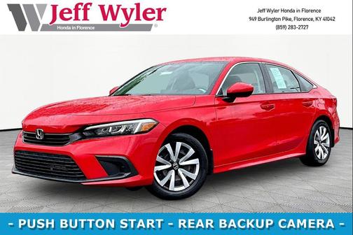 Rallye Red 2023 Honda Civic LX