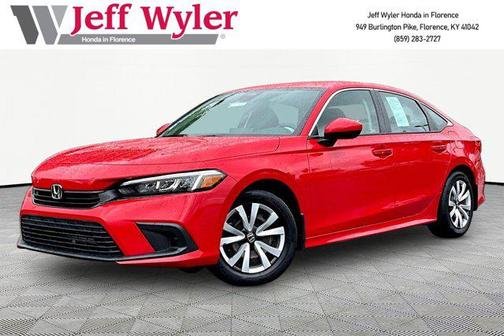 Rallye Red 2023 Honda Civic LX