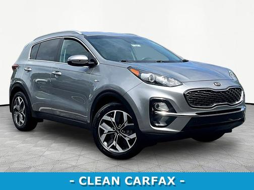 Steel Gray 2021 Kia Sportage EX