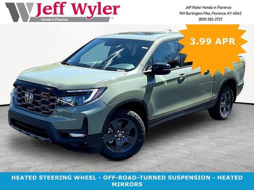 Ash Green Metallic 2026 Honda Ridgeline TrailSport