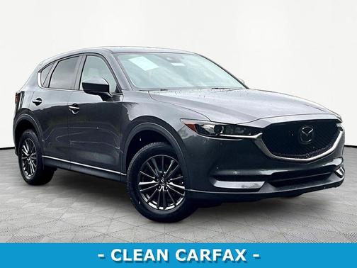 Machine Gray Metallic 2021 Mazda CX-5 Touring