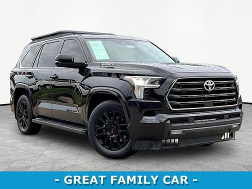 Midnight Black Metallic 2024 Toyota Sequoia SR5
