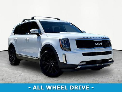 Glacial White Pearl 2022 Kia Telluride SX