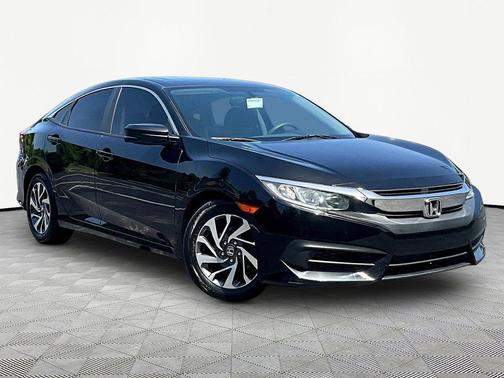 Crystal Black Pearl 2016 Honda Civic EX