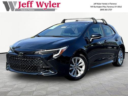 Midnight Black Metallic 2025 Toyota Corolla SE