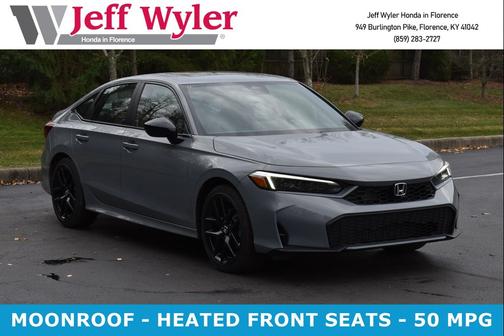 Urban Gray Pearl 2026 Honda Civic Hybrid Sport