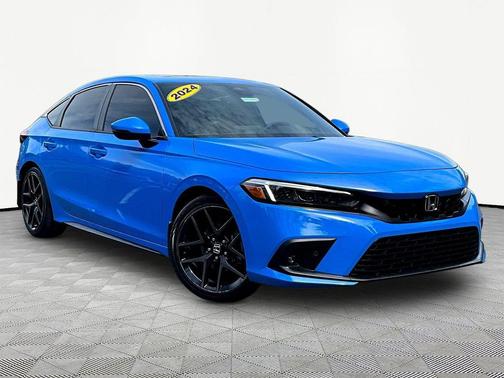 Boost Blue Pearl 2024 Honda Civic Sport Touring