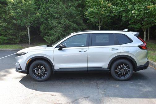 Solar Silver Metallic 2026 Honda CR-V Hybrid Sport-L AWD