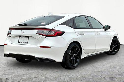 Platinum White Pearl 2026 Honda Civic Sport