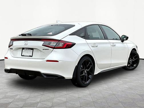 Platinum White Pearl 2026 Honda Civic Sport